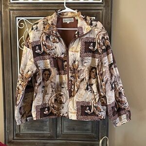 Vintage 100% Silk Westbound Windbreaker